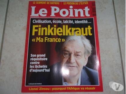 Livres occasion Ardoix Ardèche - Photos Vivastreet Magazine Le Point N° 2222 (Hebdo du 9/04/15)