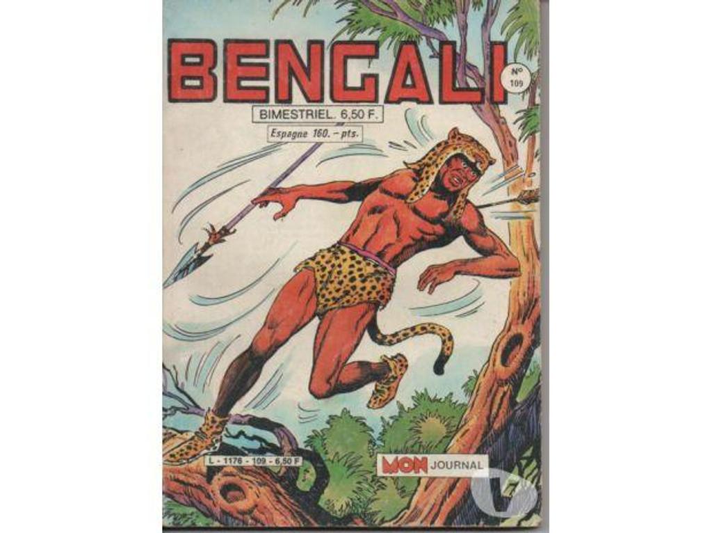 Livres occasion Tarn-et-Garonne Montauban - 82000 - Photos Vivastreet BENGALI Mon journal n° 109 de juillet 1985