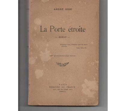 Livres occasion Montauban Tarn-et-Garonne - Photos Vivastreet André GIDE LA porte étroite - Mercure 1946