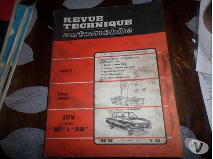 Pièces moteur et accessoires auto Perpignan Perpignan - Photos Vivastreet Revue technique bmw 1600/2000 annee1971