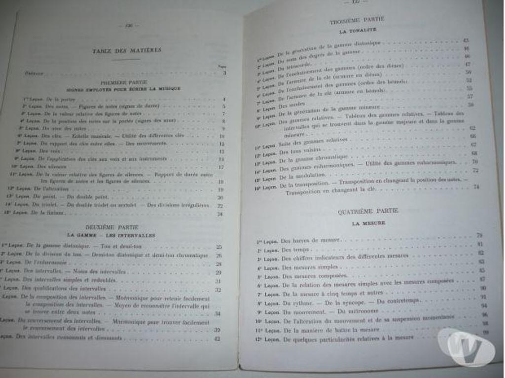 Livres occasion Seine-et-Marne Meaux - 77100 - Photos Vivastreet THEORIE DE LA MUSIQUE A. DANHAUSER