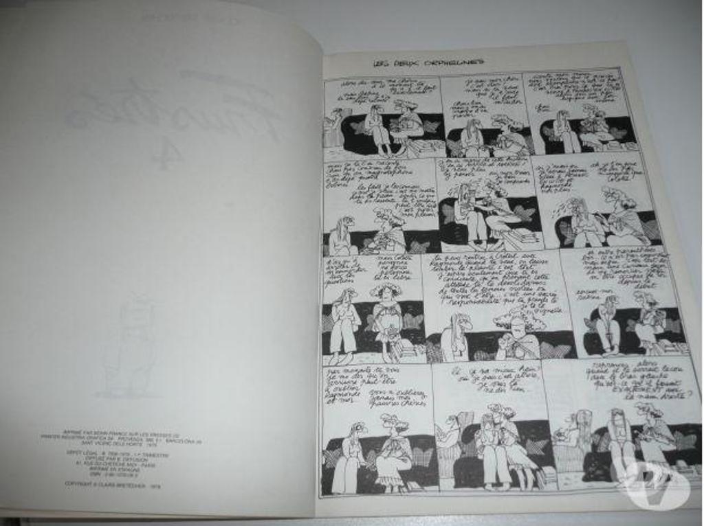 Livres occasion Seine-et-Marne Meaux - 77100 - Photos Vivastreet BD Les FRUSTRES 4 Claire BRETECHER