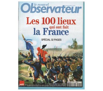Livres occasion Montauban Tarn-et-Garonne - Photos Vivastreet Nouvel observateur 100 lieux qui ont fait la Franc