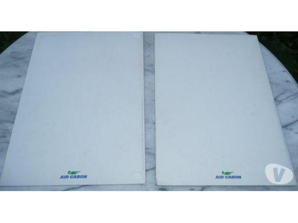 Collection Seine-et-Marne Meaux - 77100 - Photos Vivastreet MENUS AIR GABON de l'ancienne Cie aérienne Gabonaise