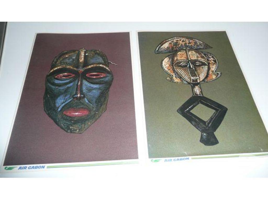 Collection Seine-et-Marne Meaux - 77100 - Photos Vivastreet MENUS AIR GABON de l'ancienne Cie aérienne Gabonaise