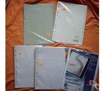 Jeux d'Intercalaires Alphabétiques et Jeux Mensuels