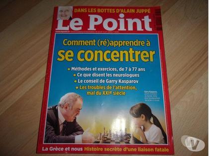 Livres occasion Ardoix Ardèche - Photos Vivastreet Magazine Le Point N° 2230 (Hebdo du 4/06/15)
