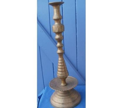 Décoration-Art-Antiquité Montauban Tarn-et-Garonne - Photos Vivastreet Grand bougeoir en bronze Hauteur 48 cm