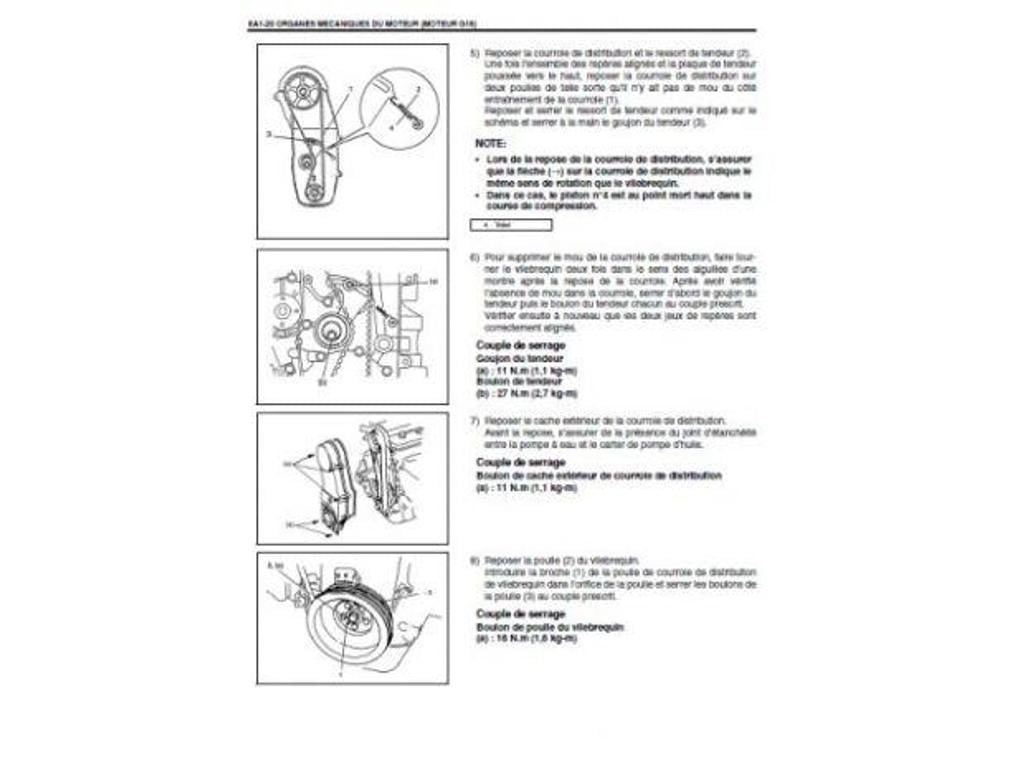 Pièces et services auto Ardèche St Remeze - 07700 - Photos Vivastreet Manuel Atelier Suzuki Grand Vitara 2002-2006 - Fr.