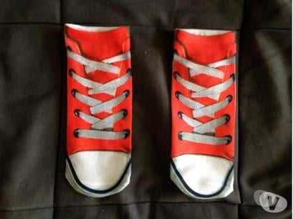 Chaussures et bottes occasion Carnon Hérault - Photos Vivastreet Chaussettes taille 36 à 39 impression converse
