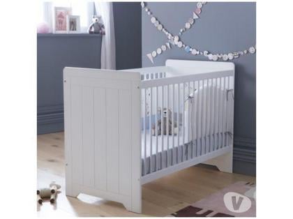 Equipements bébés Tourcoing Nord - Photos Vivastreet Lit bébé barreaux blanc 60x120 Zélie