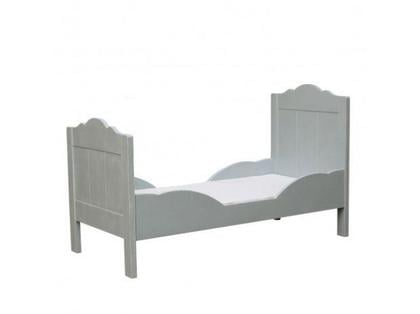 Ameublement - art de la table Tourcoing Nord - Photos Vivastreet Lit pin massif avec sommier 70x150 gris vintage Valentine