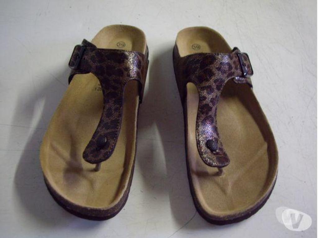 Chaussures Bas-Rhin Bouxwiller - 67330 - Photos Vivastreet Mules-Tongs imprimé Léopard pointure 40 neuves