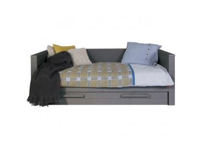 Ameublement - art de la table Tourcoing Nord - Photos Vivastreet Lit sofa bois massif 90x200 Gris acier