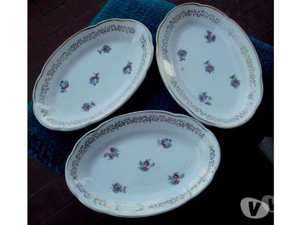 Ameublement & art de la table Tarn-et-Garonne Montauban - 82000 - Photos Vivastreet 3 plats raviers Porcelaine DIGOIN SARREGUEMINES