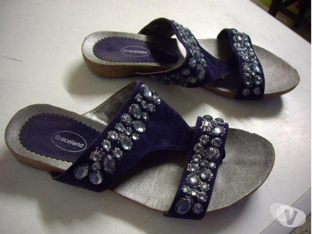 Chaussures Bas-Rhin Bouxwiller - 67330 - Photos Vivastreet Mules-tongs Marine à perles pt 39
