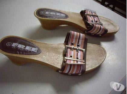 Chaussures et bottes occasion Bouxwiller Bas-Rhin - Photos Vivastreet Sabots Rayés Orange pointure 37 -neufs- à 5 €