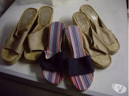 Chaussures et bottes occasion Bouxwiller Bas-Rhin - Photos Vivastreet Diverses Mules-espadrilles talon compensé pt39 à 4 €