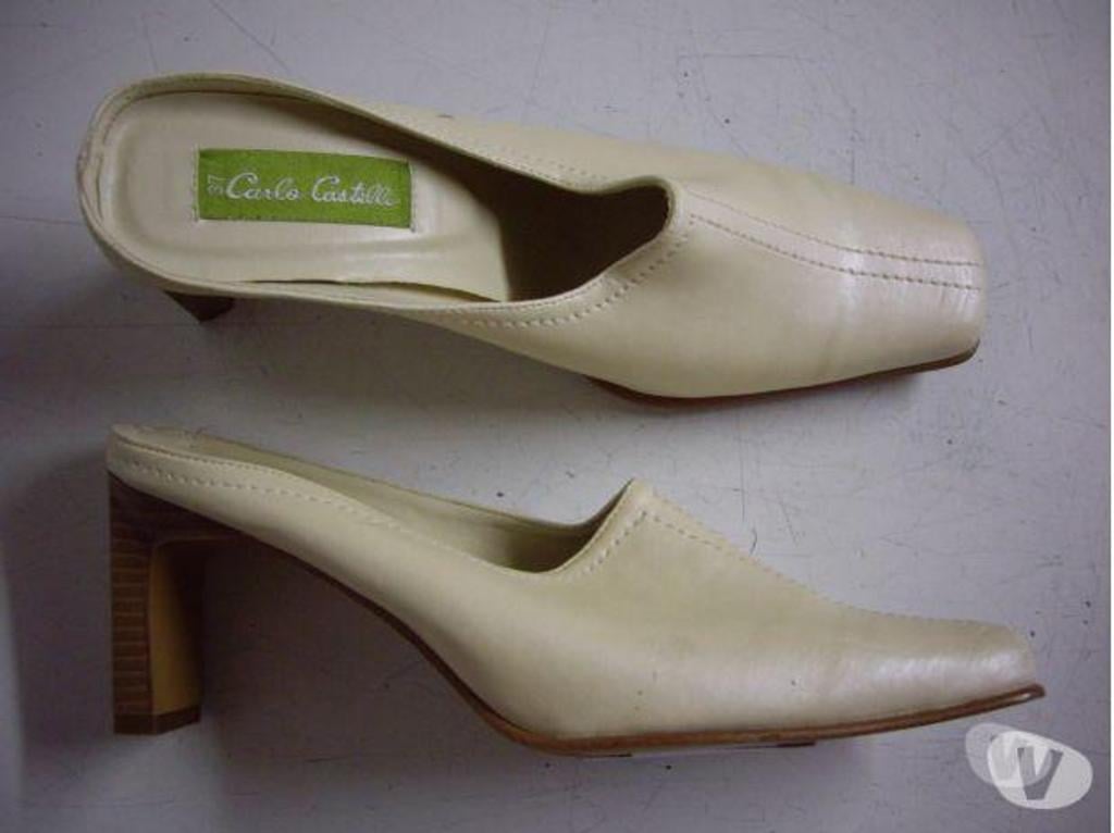 Chaussures Bas-Rhin Bouxwiller - 67330 - Photos Vivastreet Mules à talons Crème Brillant pt 37 -neuves- à 7 €