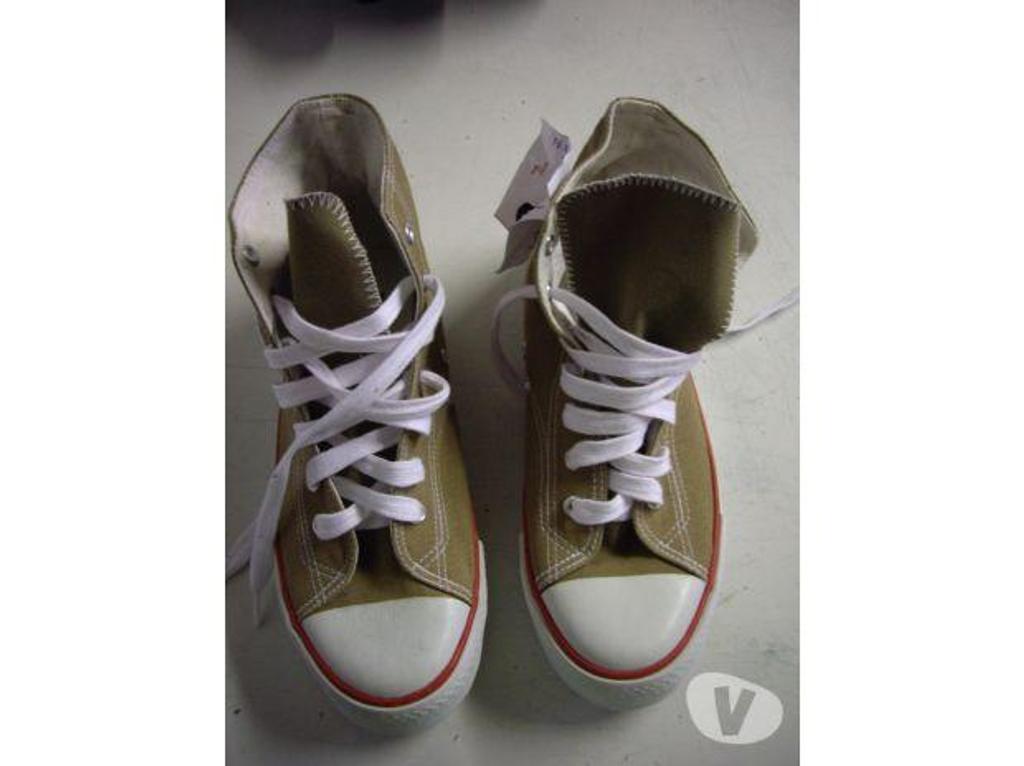 Chaussures Bas-Rhin Bouxwiller - 67330 - Photos Vivastreet Baskets hautes en toile Brun pt 40-41-neuves- 6 €