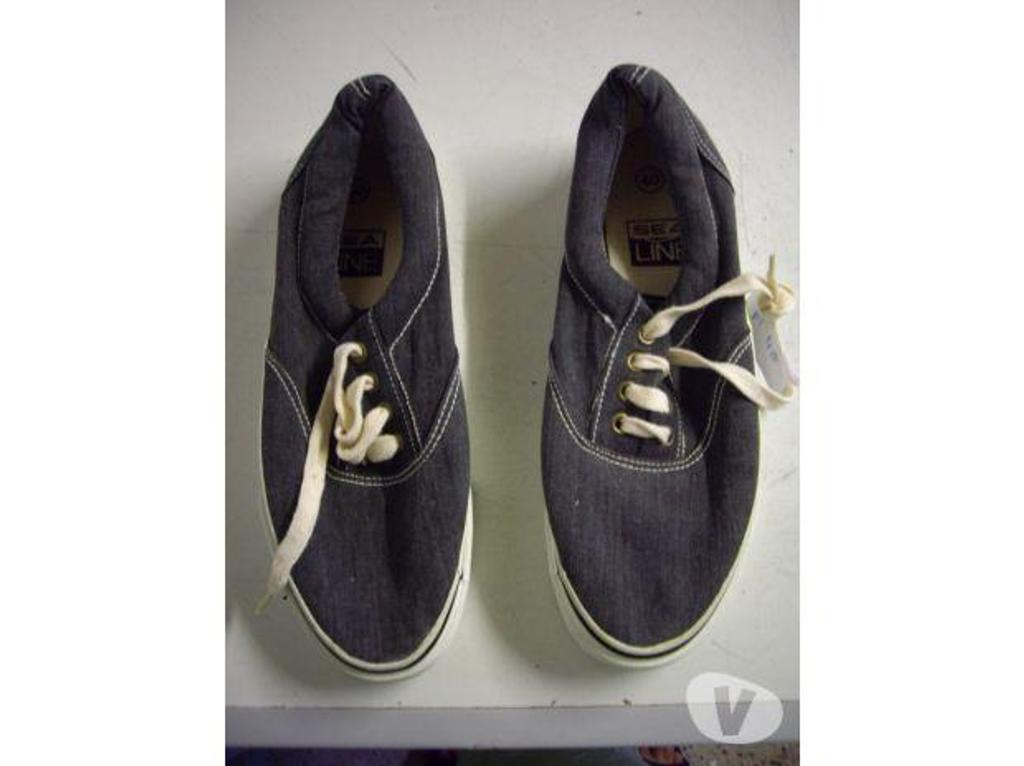 Chaussures Bas-Rhin Bouxwiller - 67330 - Photos Vivastreet Tennis en toile Bleu et Gris pt 40 -neuves 