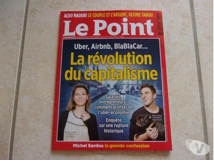 Livres occasion Ardoix Ardèche - Photos Vivastreet Magazine Le Point N° 2242 (Hebdo du 27/08/15)