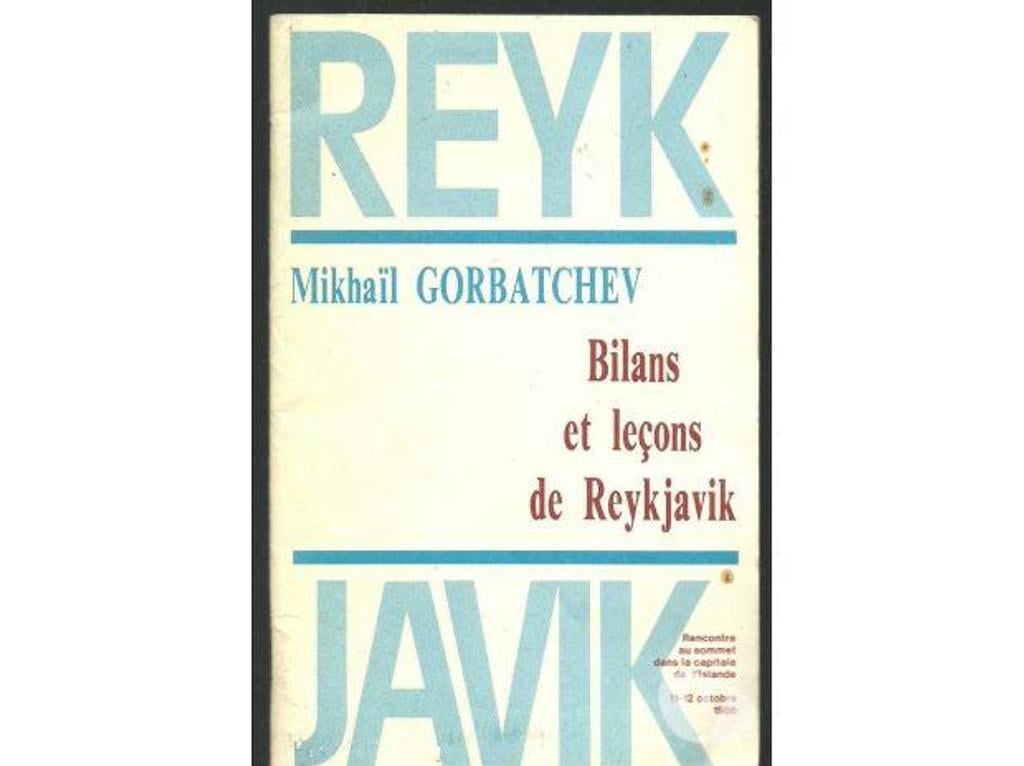Livres occasion Tarn-et-Garonne Montauban - 82000 - Photos Vivastreet M. GORBATCHEV - BILANS ET LECONS DE REYKJAVIK