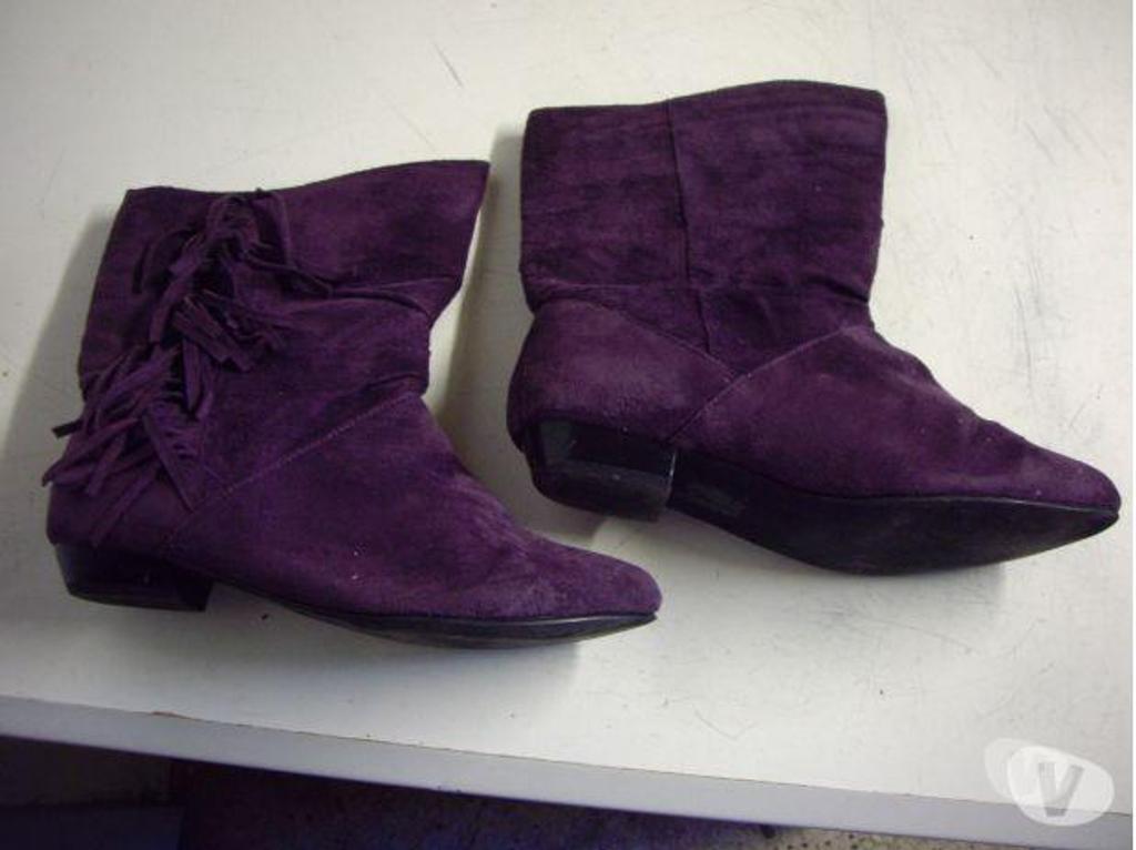 Chaussures Bas-Rhin Bouxwiller - 67330 - Photos Vivastreet Bottines Violet à franges- pt 41