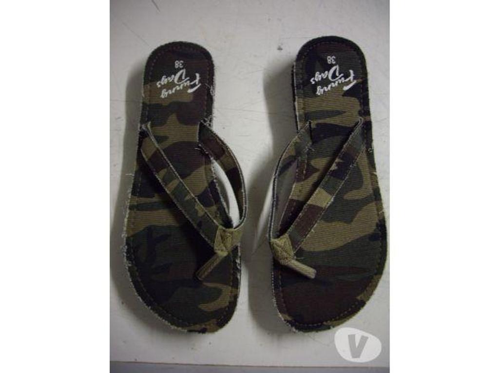 Chaussures Bas-Rhin Bouxwiller - 67330 - Photos Vivastreet Tong coloris Kaki Militaire pt 38- neuves