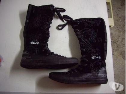 Chaussures Bouxwiller Bas-Rhin - Photos Vivastreet Basket hautes Noir Eflag pointure 40