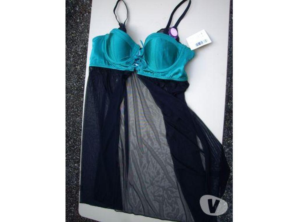 Vêtements occasion Bas-Rhin Bouxwiller - 67330 - Photos Vivastreet Combinette à bustier 95B coloris Emeraude - neuve