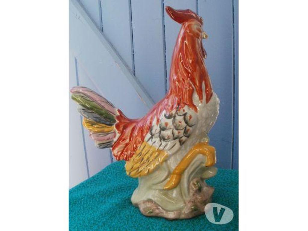 Décoration - art Tarn-et-Garonne Montauban - 82000 - Photos Vivastreet Statue, COQ en plâtre, haut en couleur, Hauteur 30 cm
