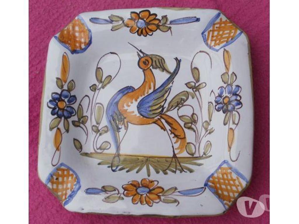 Décoration - art Tarn-et-Garonne Montauban - 82000 - Photos Vivastreet CENDRIER en porcelaine décor MOUSTIERS signé DM