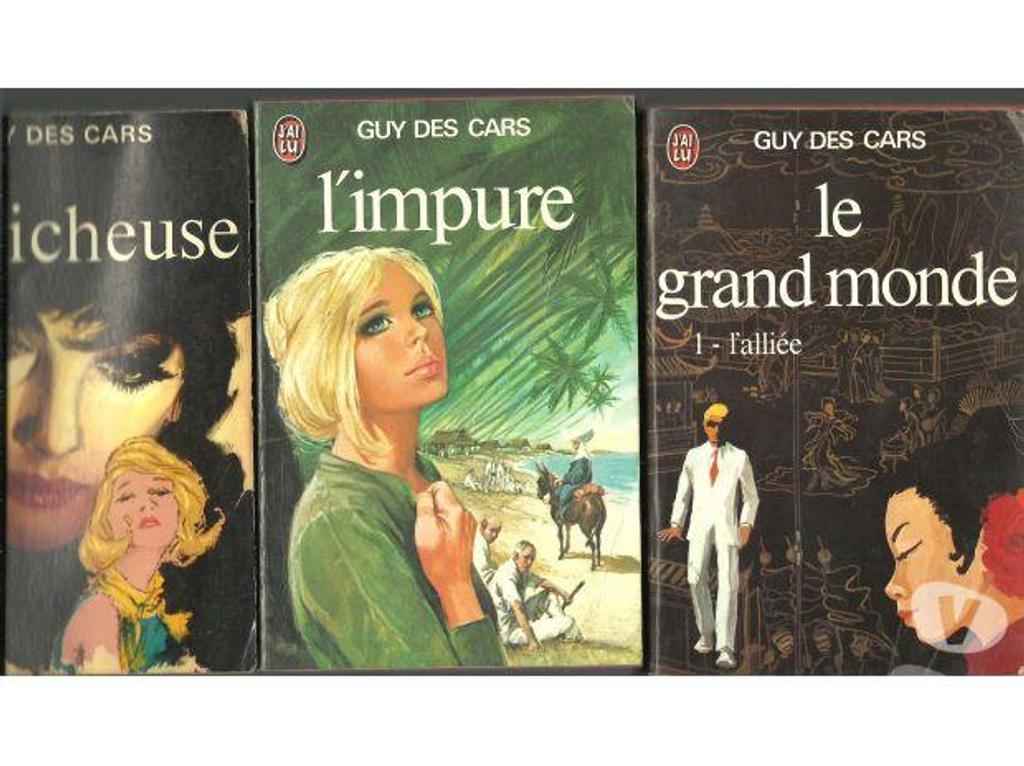 Livres occasion Tarn-et-Garonne Montauban - 82000 - Photos Vivastreet Guy Des cars - Au choix -- voir liste 2 € le livre