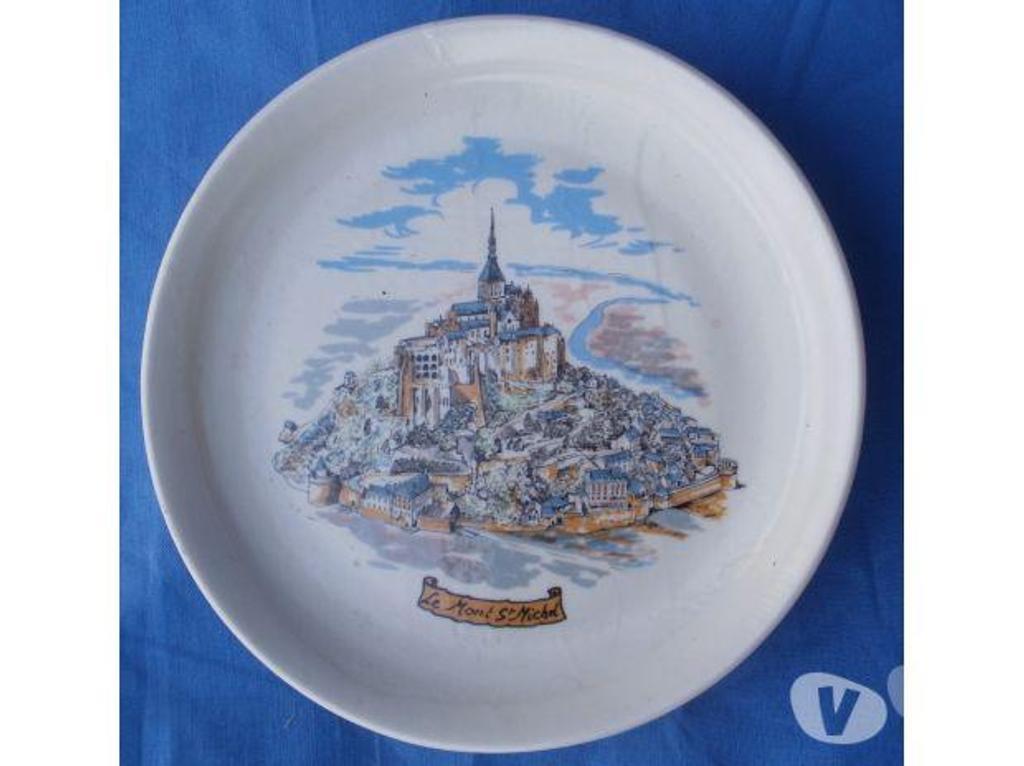 Décoration - art Tarn-et-Garonne Montauban - 82000 - Photos Vivastreet Assiette Mont ST Michel Porcelaine CASTELROUX