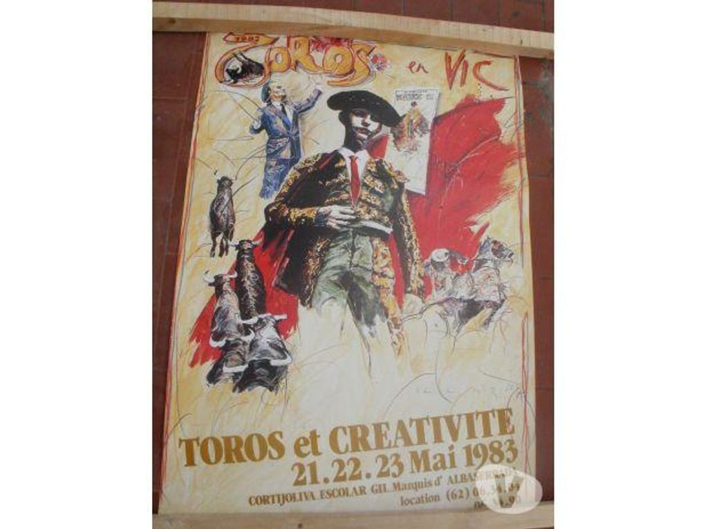 Collection Tarn-et-Garonne Montauban - 82000 - Photos Vivastreet Affiche tauromachie VIC FEZENSAC 1983