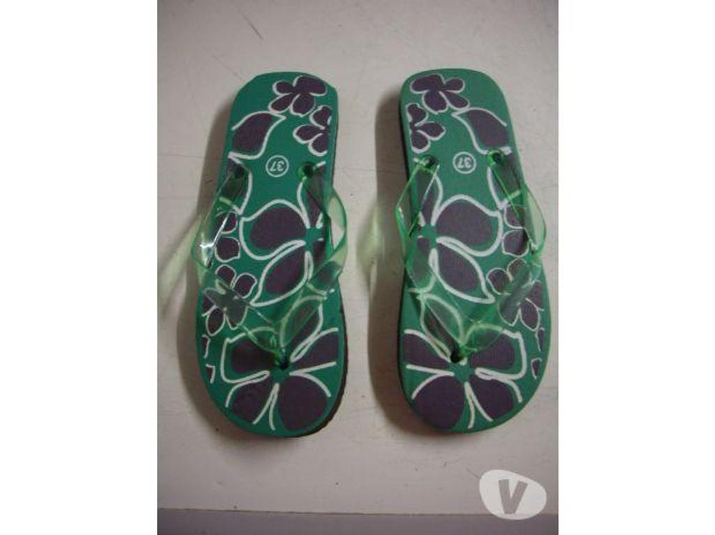 Chaussures Bas-Rhin Bouxwiller - 67330 - Photos Vivastreet Paires de Tongs Mixte Homme et Femme Vert pt 37