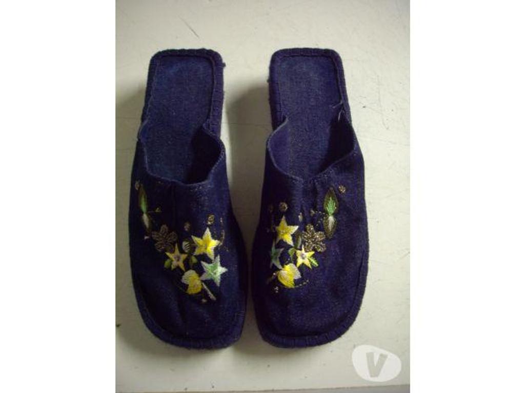 Chaussures Bas-Rhin Bouxwiller - 67330 - Photos Vivastreet Mules en espadrilles Bleu Fleuri pointure 37 à 4 €