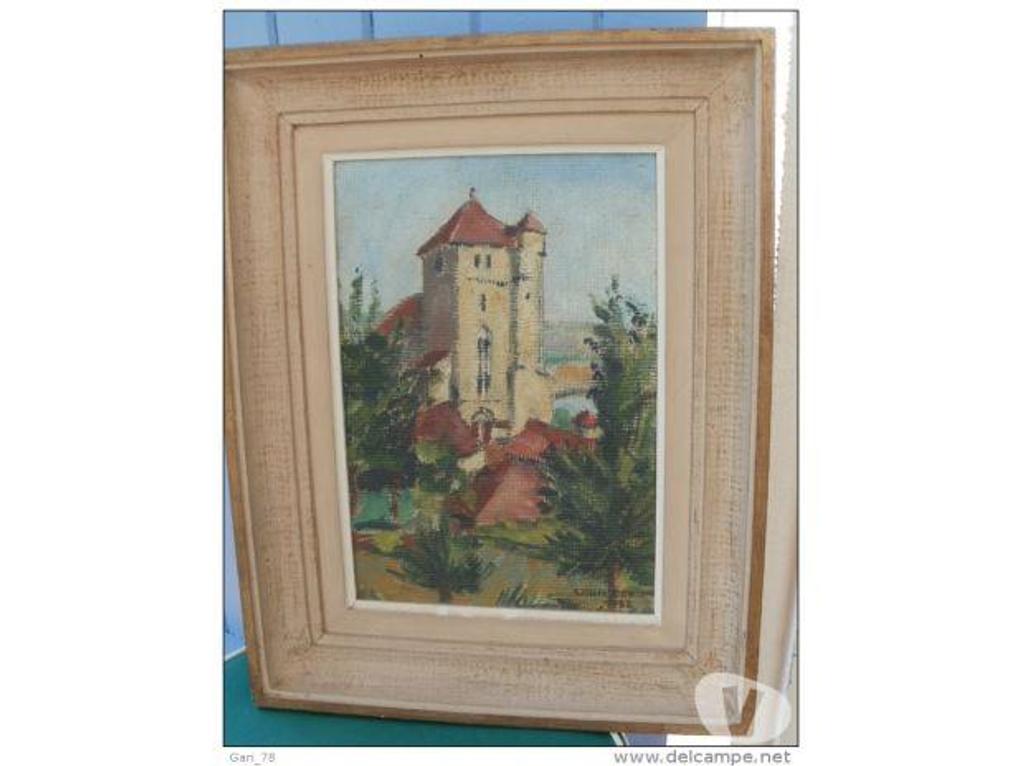 Décoration - art Tarn-et-Garonne Montauban - 82000 - Photos Vivastreet Peinture de 1952, représente la tour d'un château