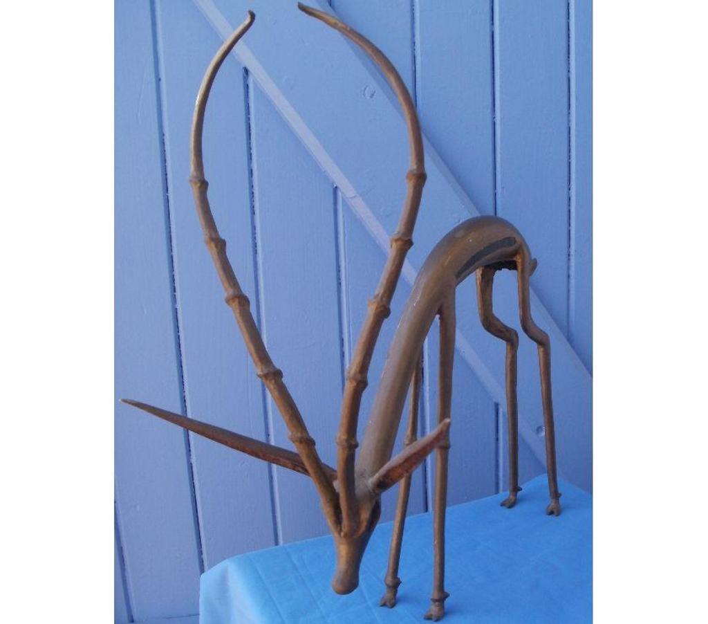 Décoration - art Tarn-et-Garonne Montauban - 82000 - Photos Vivastreet Paire d'ANTILOPES en bronze Hauteur 37 cm