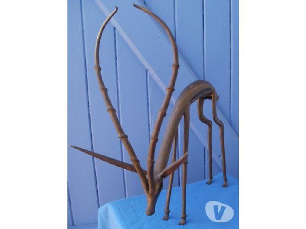 Décoration - art Tarn-et-Garonne Montauban - 82000 - Photos Vivastreet Paire d'ANTILOPES en bronze Hauteur 37 cm