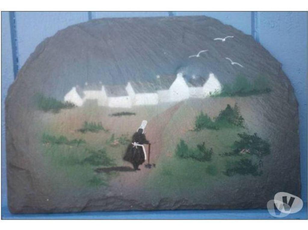 Décoration - art Tarn-et-Garonne Montauban - 82000 - Photos Vivastreet Peinture sur ardoise, bretonne en promenade