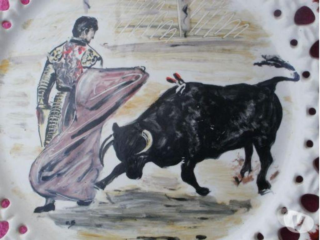 Décoration - art Tarn-et-Garonne Montauban - 82000 - Photos Vivastreet ASSIETTE décorative TORERO - TOREADOR - CORRIDA
