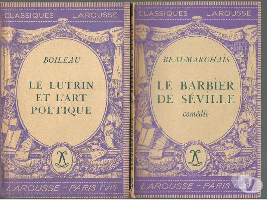 Livres occasion Tarn-et-Garonne Montauban - 82000 - Photos Vivastreet Classique LAROUSSE anciennes éditions au choix