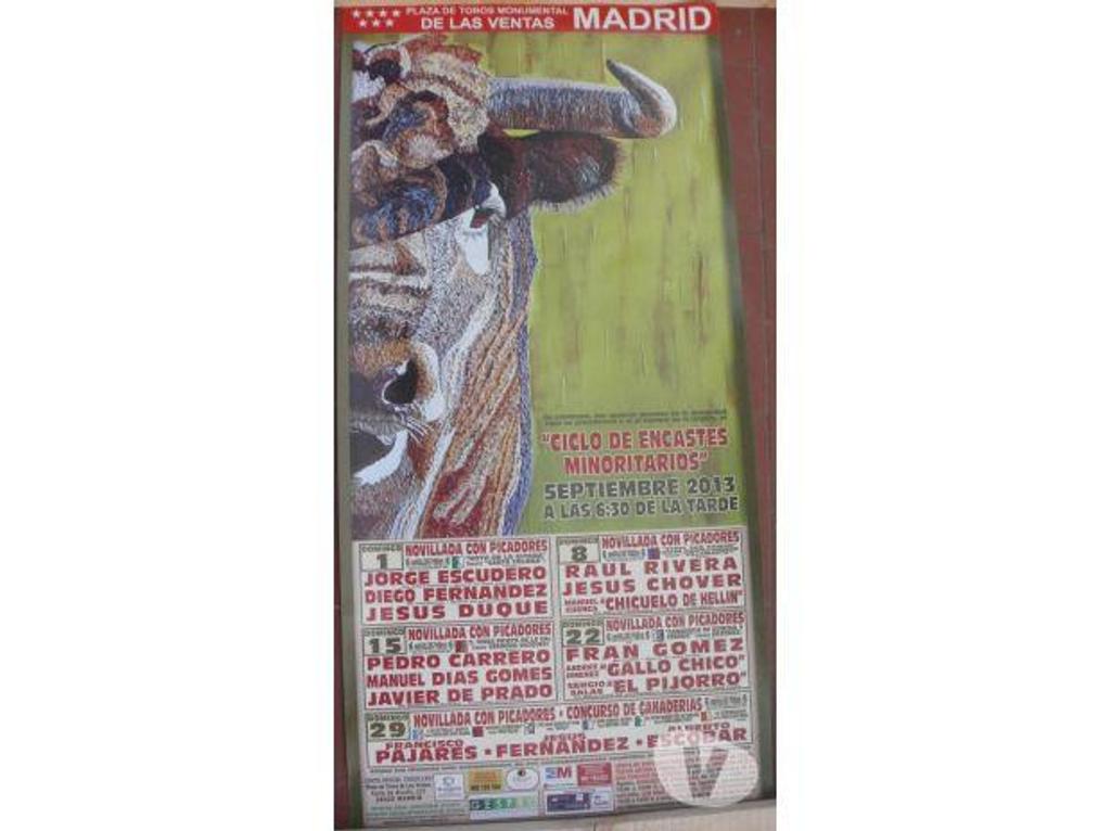 Collection Tarn-et-Garonne Montauban - 82000 - Photos Vivastreet Affiche tauromachie MADRID Septembre 2013