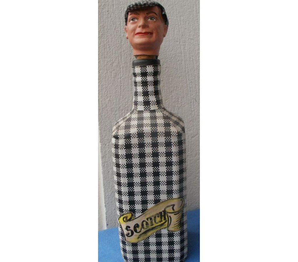 Collection Tarn-et-Garonne Montauban - 82000 - Photos Vivastreet Bouteille vide SCOTCH Vintage, tête d'homme