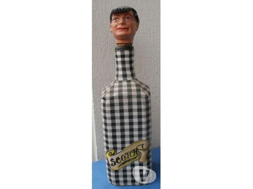 Collection Tarn-et-Garonne Montauban - 82000 - Photos Vivastreet Bouteille vide SCOTCH Vintage, tête d'homme