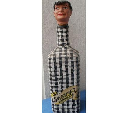 Collections Montauban Tarn-et-Garonne - Photos Vivastreet Bouteille vide SCOTCH Vintage, tête d'homme