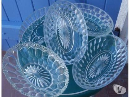 Ameublement & art de la table Montauban Tarn-et-Garonne - Photos Vivastreet Lot de 5 raviers en verre transparent