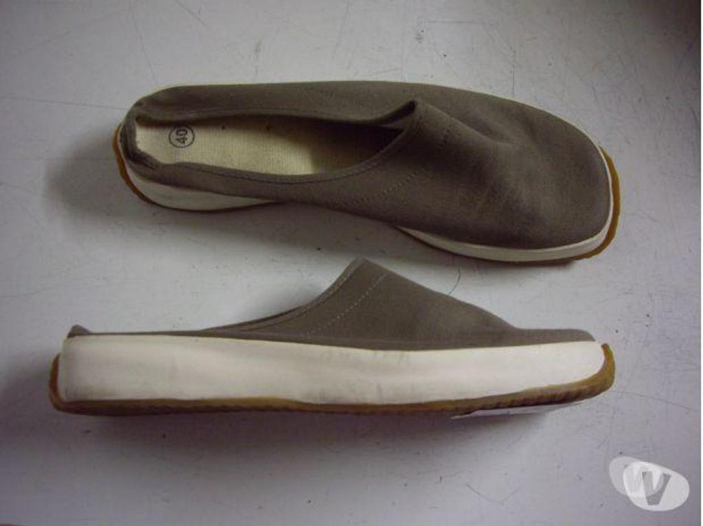 Chaussures Bas-Rhin Bouxwiller - 67330 - Photos Vivastreet Mules en toile Kaki pt 40 - neuves- à 5 €